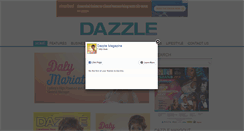 Desktop Screenshot of dazzlethemag.com